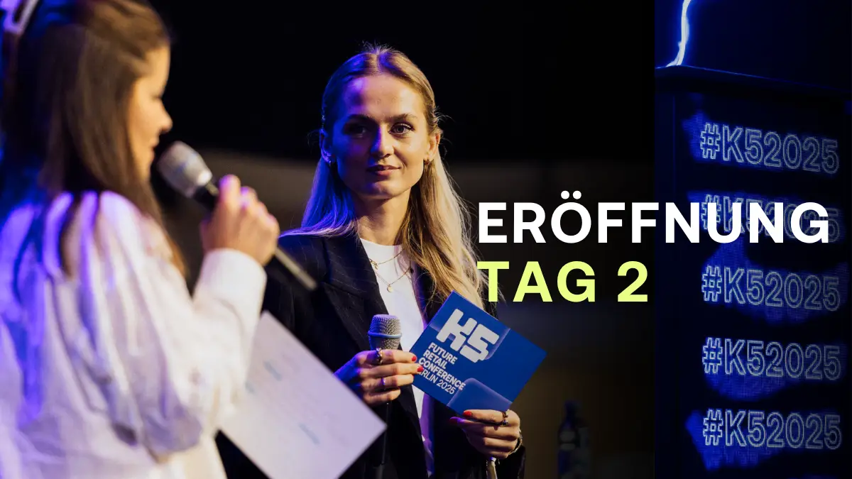 Begr&uuml;&szlig;ung Tag 2 auf der Deep Dive Stage