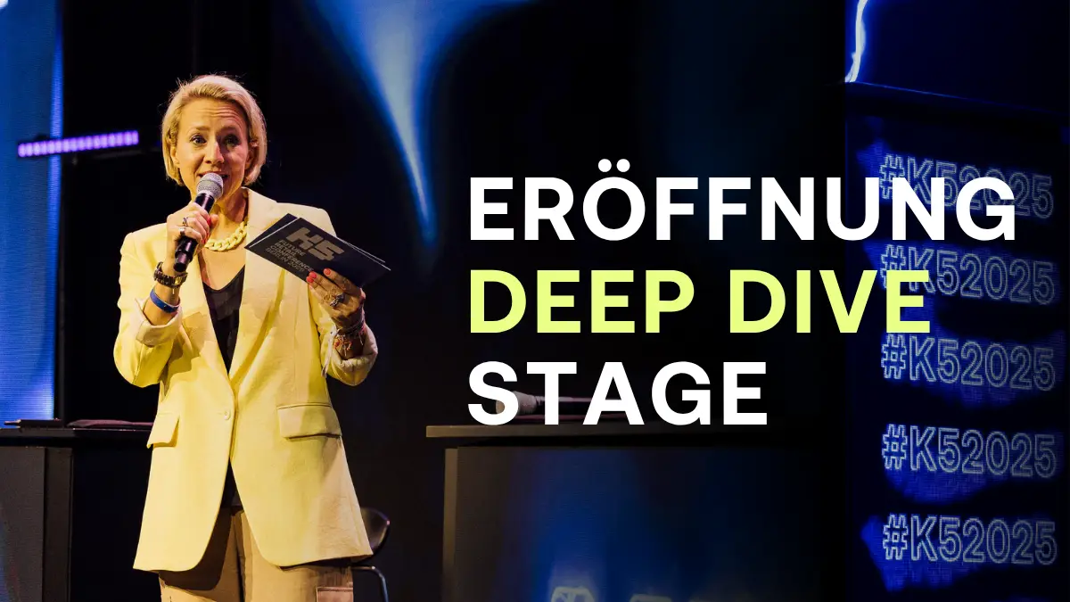 Eröffnung der Deep Dive Stage