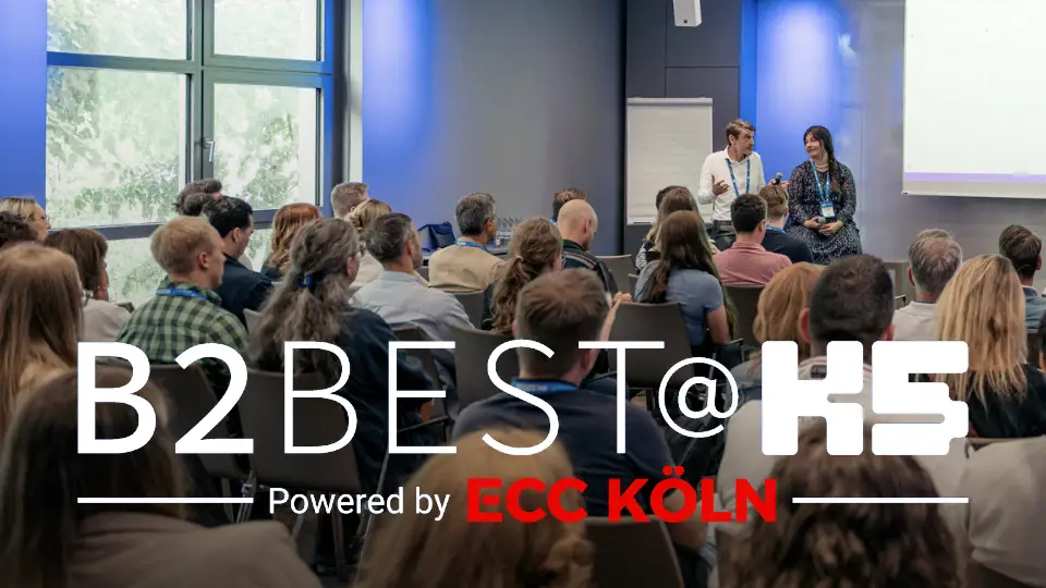 b2best stage powered by ecc köln auf der k5 konferenz